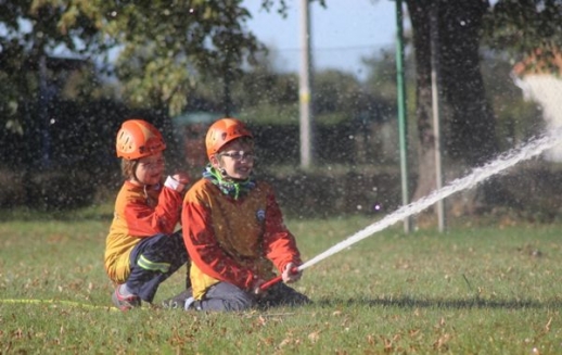 Pohár starosty městyse - mladší žáci z Nezamyslic; Foto: Petr Jordán